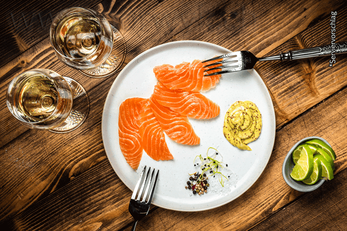 Rauchlachsfilet am Stück, vakuumiert - 1200g